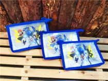 Daily single BEYBLADE burst spinning gyro Cartoon Cartoon Cartoon Cartoon semi-transparent zipper storage bag size 15*20*4