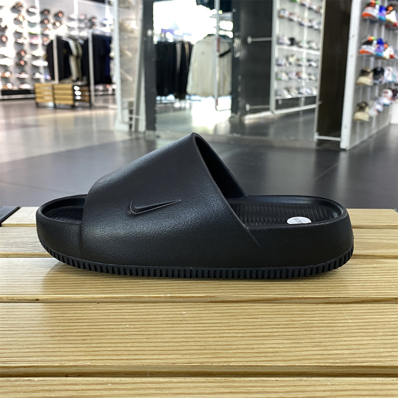 Authentic Nike Women's Calm Slide Breathable Casual Sports Slippers Dx4816-001