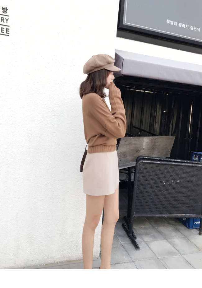 ◆ MMCO ◆ thiết kế cổ tròn thiết kế áo vest sau cardigan nữ