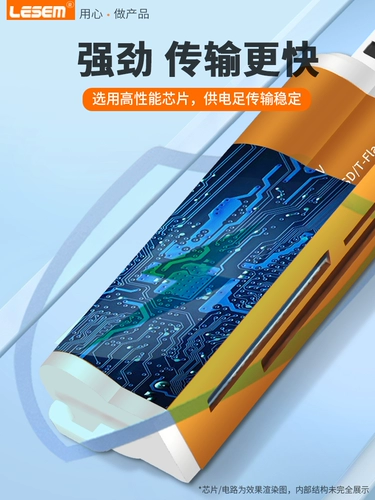 Читатель карт Si -IN MS Card SD High -Speed ​​3.0 Android TY