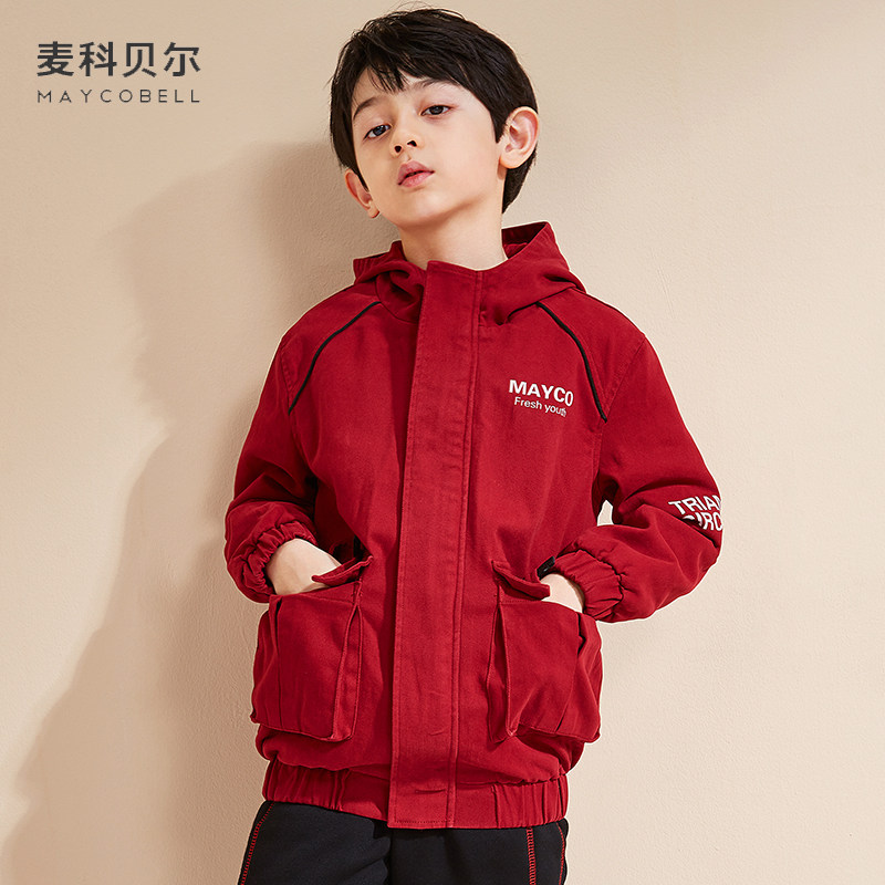 Boy jacket Spring and autumn spring in children's blouses T-Shirt shirt children's sports pants pants (clear cabin)