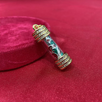 Dingding Buddha Amulet Thai Buddha Amulet Monopoly Talisman Tube Diamond Enamel Pendant Necklace Pendant