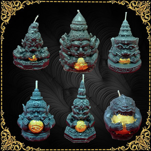 Ding Ding Tai Brand Featured Handmade Candle Lahu Candle Various Styles Black Gold