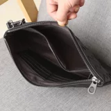 Плетеная сумка с петлей на руку, маленькая сумка клатч, коллекция 2023, из натуральной кожи