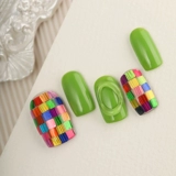 Ультратонкие прямоугольные блестки для ногтей, украшение для ногтей, ювелирное украшение, накладные ногти, аксессуар, коллекция 2022