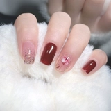 Ретро наклейка с розой в составе, декор, ювелирное украшение, накладные ногти для ногтей, брендовые аксессуары, 2024 года, новая коллекция, популярно в интернете, в цветочек