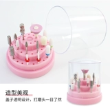 Отшелушивающий фрезерный станок для ногтей для ногтей, настольная коробка для хранения, стенд для маникюра, набор маникюрных инструментов, Вольфрамовая сталь