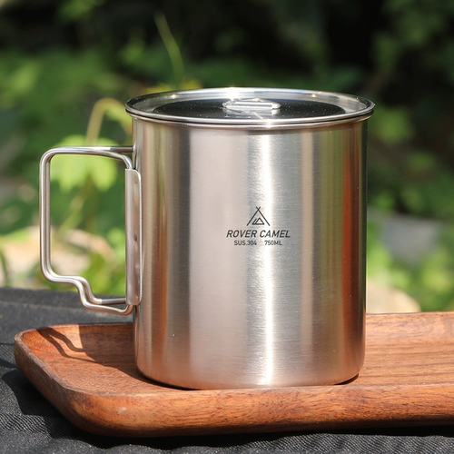 Range Rover Outdoor Nevanless Steel Cufe Coffee Cufe Cufe Cuping Cup Cup с крышкой с портативным туристическим кемпингом домашний водяной чашка