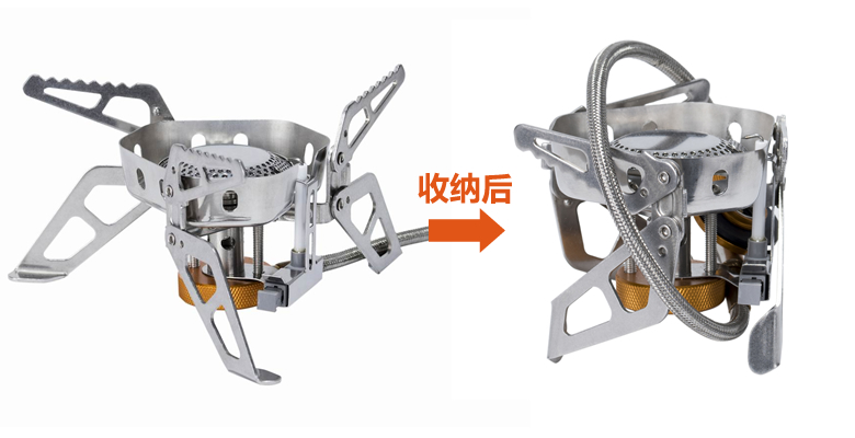 Lửa Maple bếp lửa ngoài trời bếp lửa ngoài trời chia bếp cắm trại bếp gas điện bếp lò di động - Bếp lò / bộ đồ ăn / đồ nướng dã ngoại bếp dã ngoại