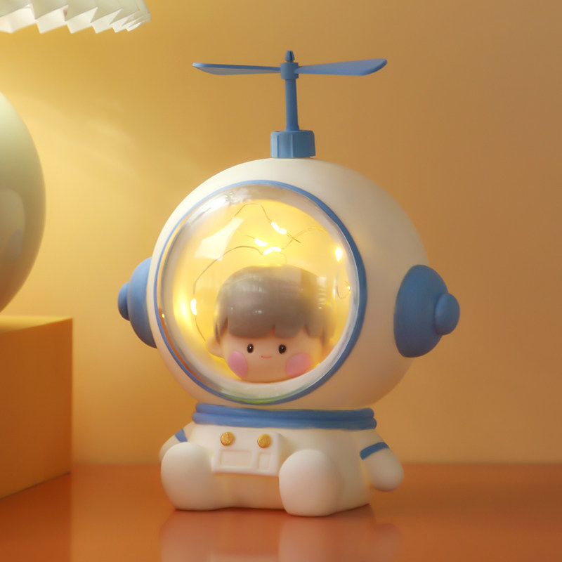 Creative astronaut Little night light Robot Sunset Sunset Lights Girls Shy Sunset Atmosphere Rainbow Light Sunset Lights-Taobao