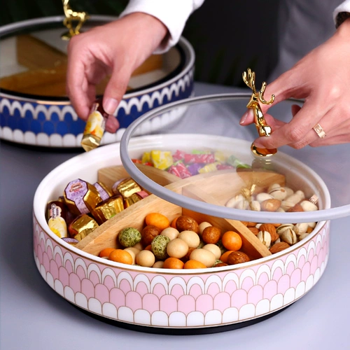 Креативная домашняя керамическая гостиная коробка конфеты, британская сушена