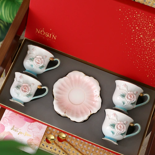 Керамический высококлассный кофейный комплект для домашнего использования, послеобеденный чай, чайная чашка, ручная роспись