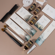Hotel disposable toothbrush and toothpaste B&B club toiletries hotel stone paper set home hospitality slippers