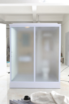 Integral shower room Glass room Bathroom Integrated bathroom with toilet