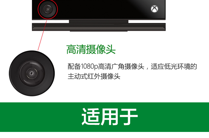 Cảm biến Microsoft / Microsoft XBOX ONE S Bộ chuyển đổi nguồn Kinect2.0 Cáp PC One x Bộ phát triển trò chơi Somatosensory Power Cord Phụ kiện trò chơi - XBOX kết hợp tay cầm ps3