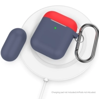 AirPods1/2 [Double Cover Hook] Blue + Red