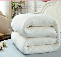 Quilt winter cotton quilt core 1 8 m 1 5m big bed handmade cotton quilt core cotton long velvet cotton wool mattress cotton tire