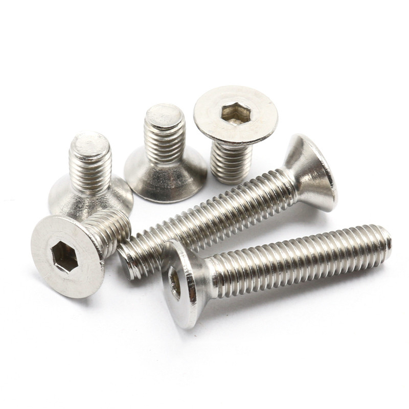 M5 M5 M6 M8 DIN7991 304 DIN7991 stainless steel countersunk head socket inner hexagonal screw