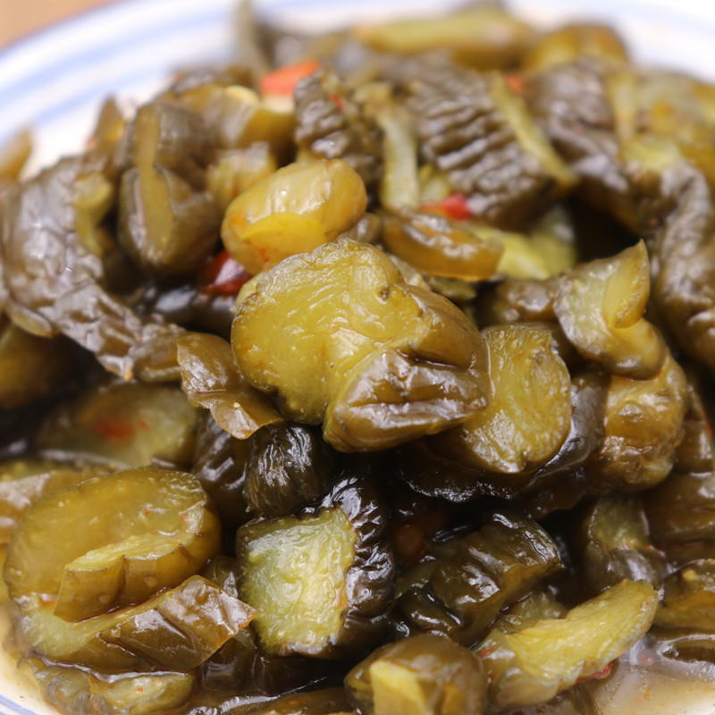 Taizhou Wenling Special Products Sauce Cucumber Crick Gua Sauce Farm Restaurant Breakfast 500g*2 pickled pickle