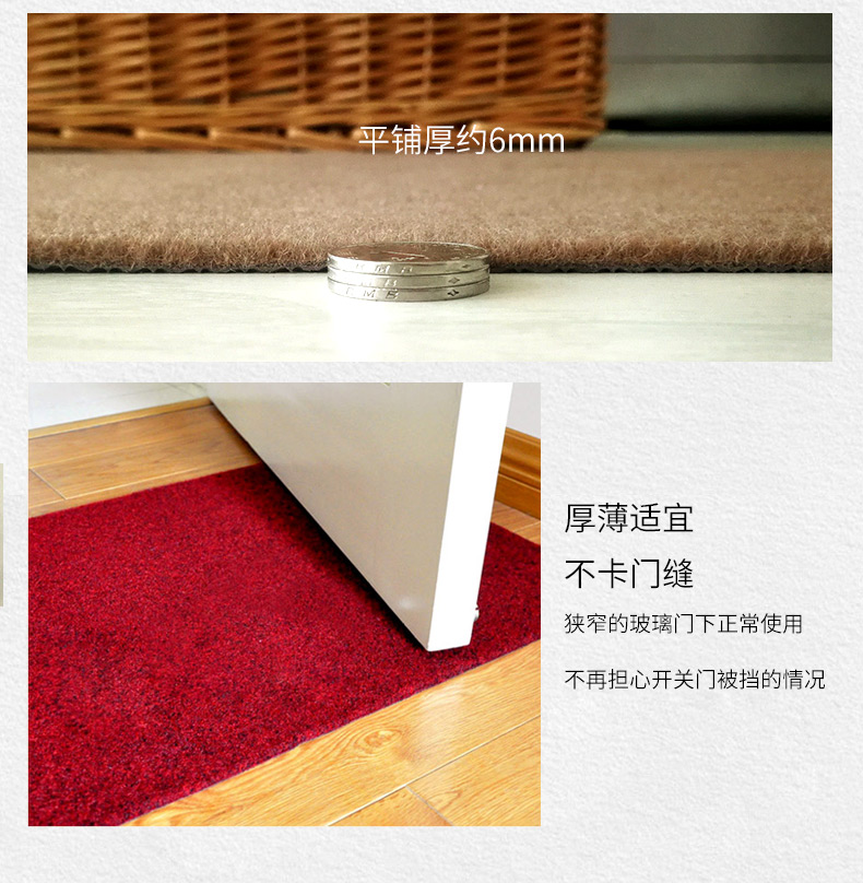 Dầu thấm thảm thảm bếp cửa phòng vào đệm thuôn dài tắm mat thảm Bath Mat - Thảm sàn thảm xốp trải sàn 1mx1m