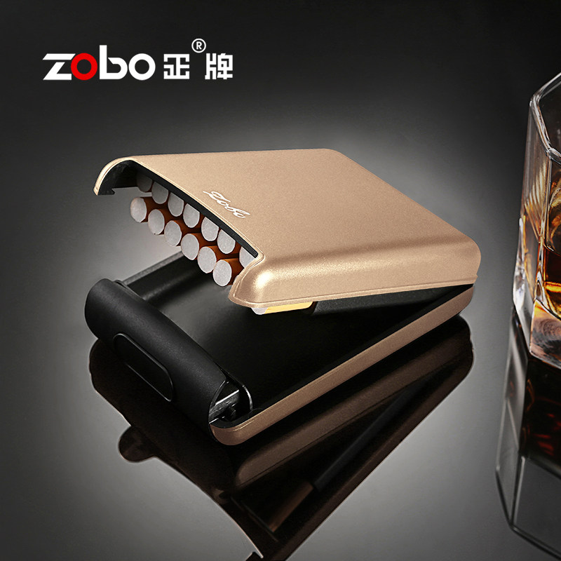 ZOBO Positive Cards Smoking Boxes Plastic Cigarettes Boxes Individuality Moisture Protection Creative Men And Women Flip Flops 16 Cigarettes Smoking Boxes Tobacco