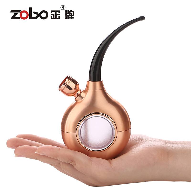 ZOBO genuine creative hookah hookah pipe tobacco pipe cigarette holder filter full set of cigarette pot smoke bag smoking set