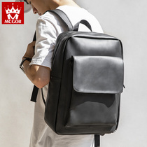 Mens new backpack Business travel backpack Mens casual student school bag Computer bag Fashion trend travel bag