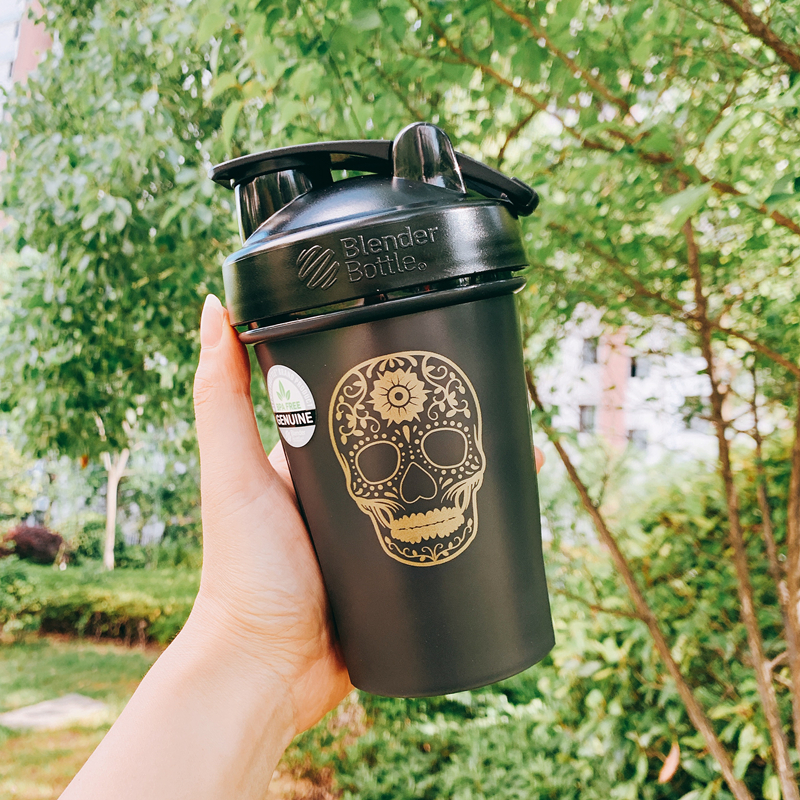 blender bottle shaker Protein powder meal replacement milkshake mixing cup Fitness cup with scale limited quantity