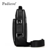 Мужская сумка на одно плечо, сумка через плечо, кожаный рюкзак, из натуральной кожи, воловья кожа