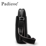 Padieoe Вместительная и большая сумка на одно плечо, кожаная сумка через плечо для отдыха, из натуральной кожи