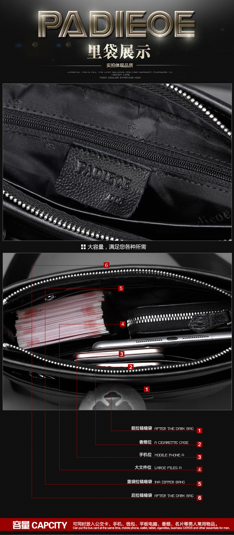 Sac pour homme - Ref 57143 Image 33