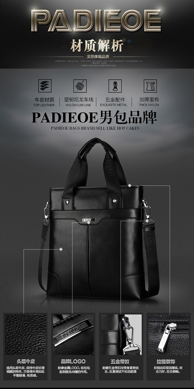 Sac pour homme - Ref 49369 Image 25