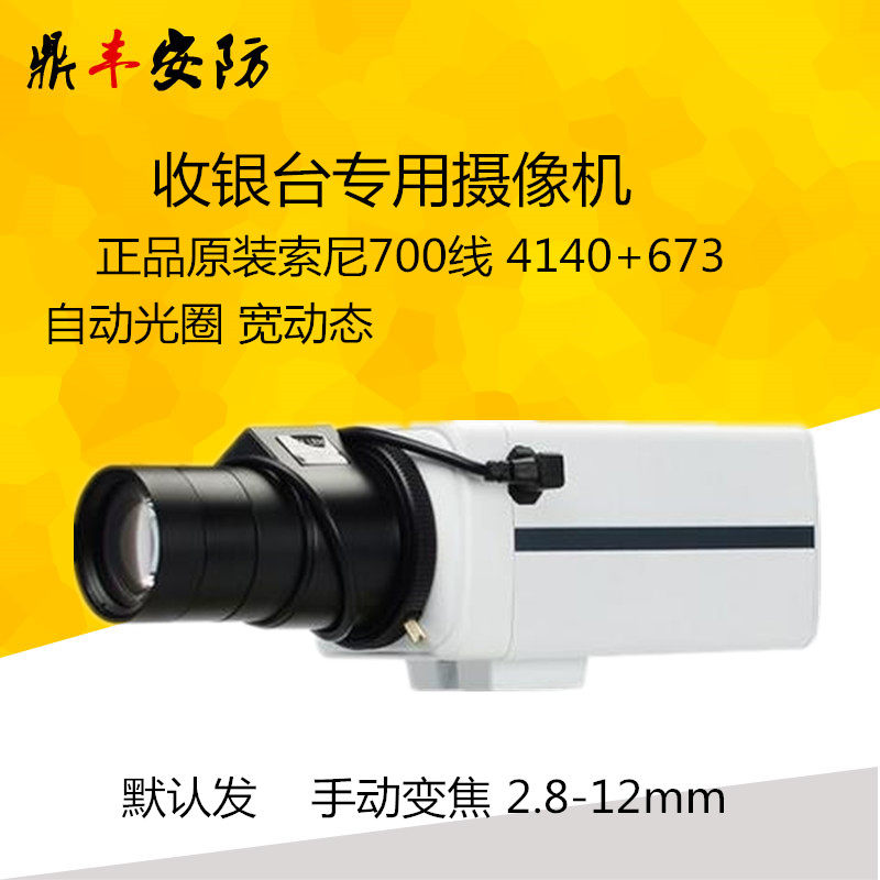 Analog Surveillance Color Camera Cash Register Camera Wide Dynamic Auto Aperture Monitoring Bolt