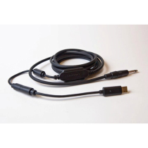 A short section of USB guitar cord with USB plug