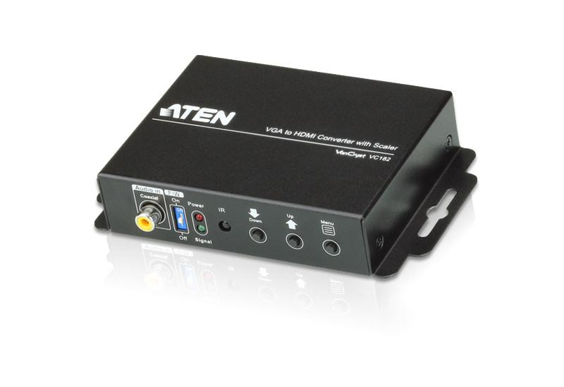 ATEN VC182 VGA turn HDMI signal converter up-to-function 3 years warranty with tax