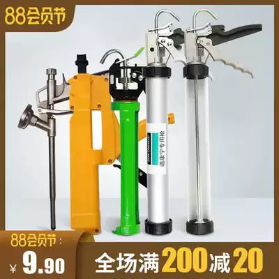 Soft glue gun Glass glue structure glue gun Glue gun Silicone gun Special long glue gun Construction tool set Manual