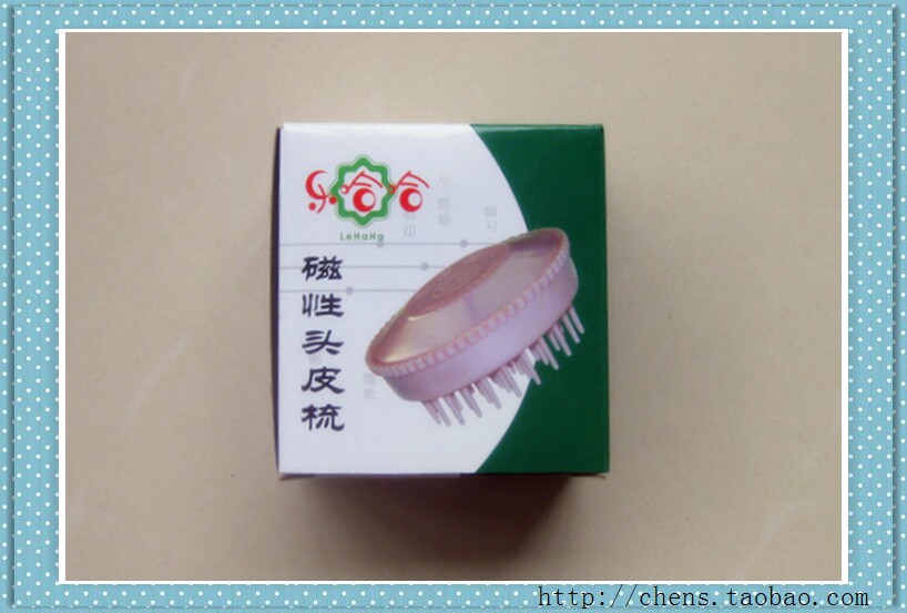 Lehaha Magnetic Scalp Comb Mini Round Magnetic Comb Massage Head