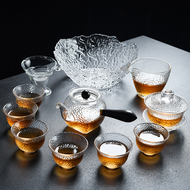 Howe auspicious contracted heat resisting high temperature glass boiled tea Japanese teapot tea kung fu tea tea set home