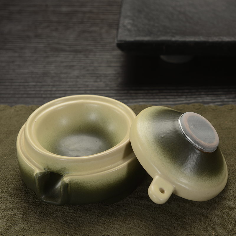 Howe cheung) tea strainer tea accessories tea strainer archaize clay filter mesh tea tray tea sea