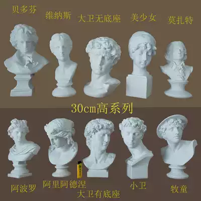 30 cm David Xiaowei Venus Shepherd boy Goddess of Victory Sketch plaster model avatar art decoration