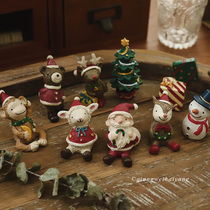 Rosary Sea Cute Animal Resin Pendulum Table Atmosphere Sensary Art Adornment Christmas New Year Gifts