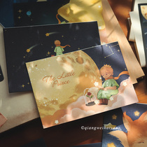 Healing Little Prince Letters Sign Collection Handbooks Letter Paper Envelope Cards Postcard Postcard Wall Stickup Card Posters Bookmark Gift