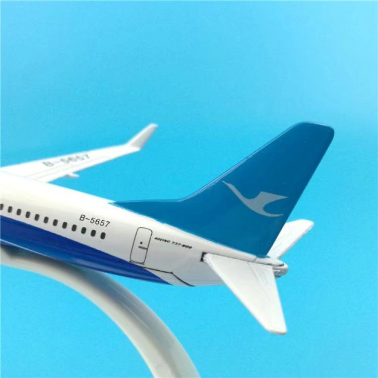 Hạ Môn Hãng hàng không Boeing B737 mô phỏng tĩnh kim loại mô hình máy bay quà tặng trang trí 16cm