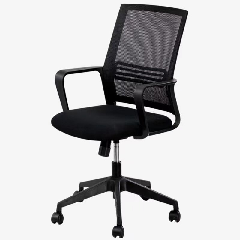 Conference Chair Office Chair Book Room Swivel Chair For Long Sitting Comfort Leaning Back Chair Staff Chair Home Lift Swivel Mesh Fabric Widening