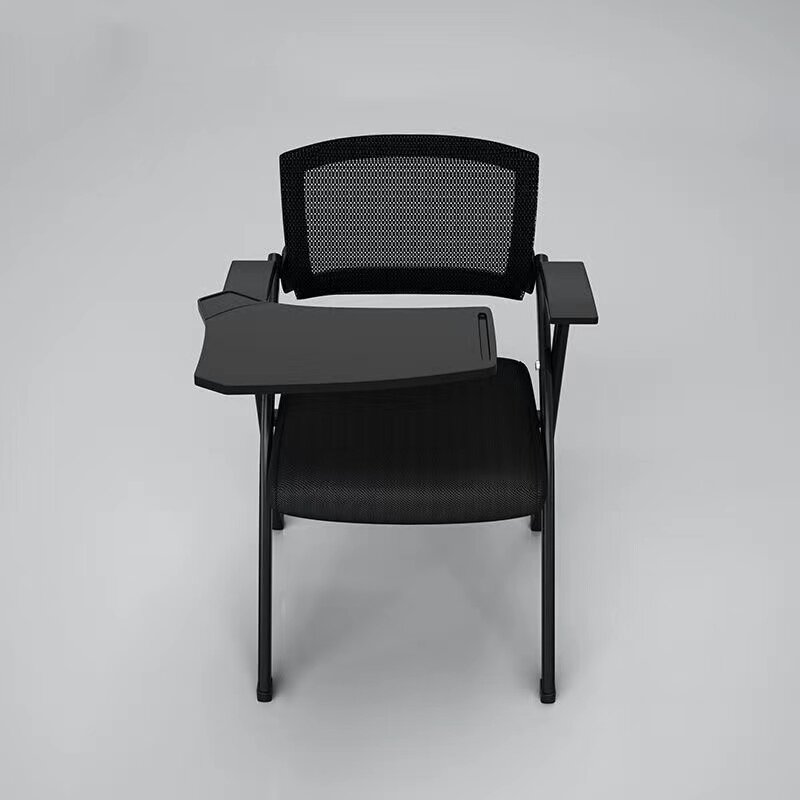 Hefei with writing board training chair in negotiation for staff chair conference chair modern body long sitting mesh chair meeting chair