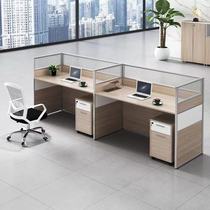9-year-old shop custom office furniture staff desk combination desk custom screen four-person card seat staff seat