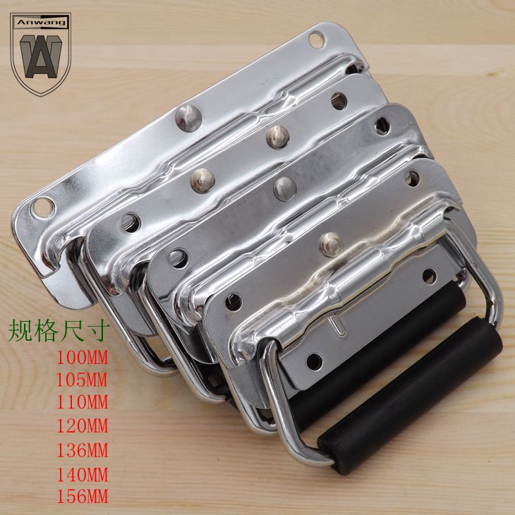 304 stainless steel spring handle box ring cover ring case small handle industrial equipment box handle air box accessories