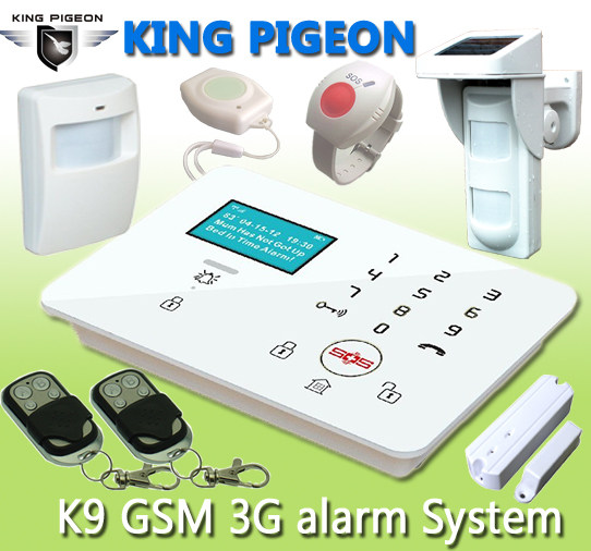K9 home smart siren burglar alarm 3G 4G siren phone alarm