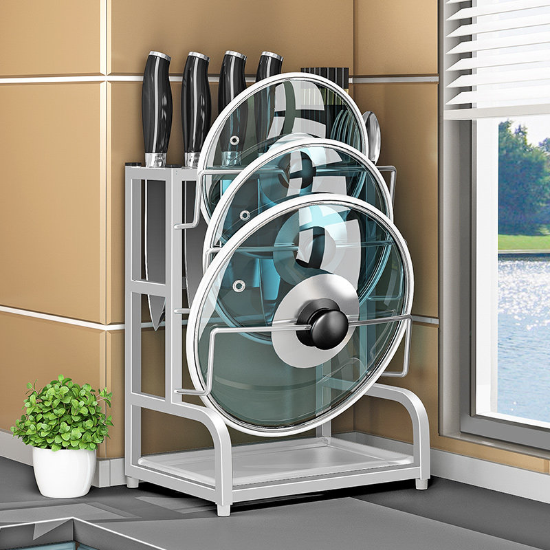 304 stainless steel kitchen pot cover frame seat layer deck frame multi - functional collection artifacts