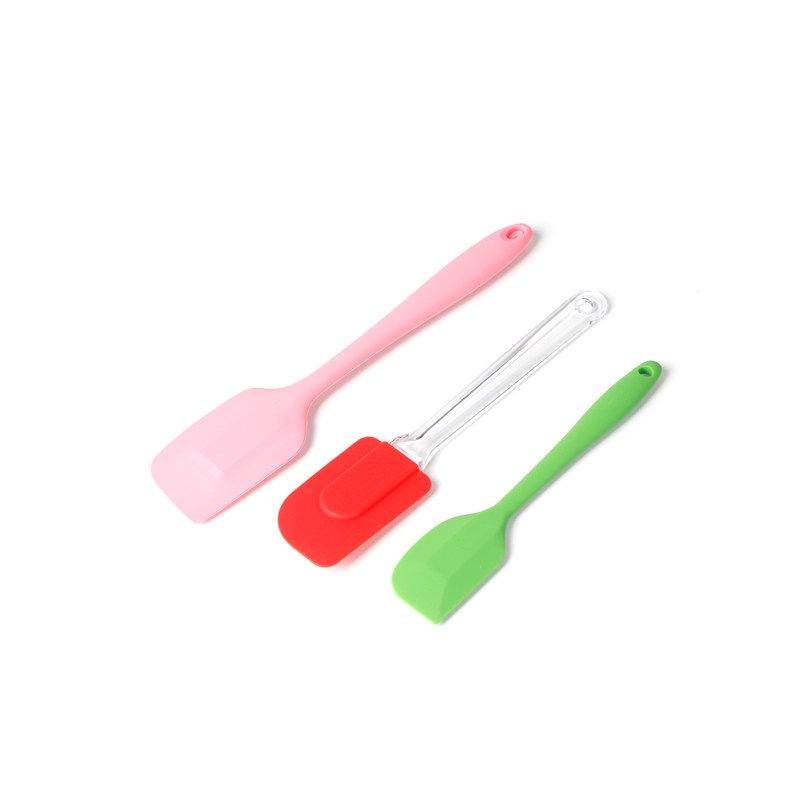 Baking tool large small one-piece silicone scraper cake baking cream two-piece scraper